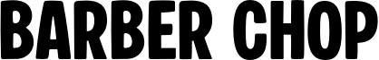 Barber Chop Font