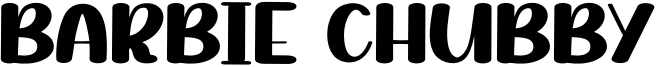 Barbie Chubby Font