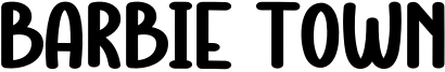 Barbie Town Font