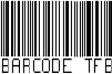 Barcode TFB Font