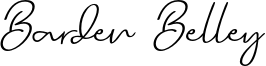 Barden Belley Font