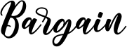 Bargain Font