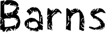 Barns Font