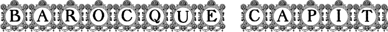 Barocque Capitals Font