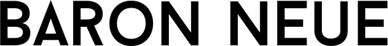 Baron Neue Font
