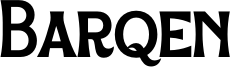 Barqen Font