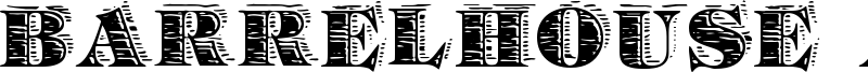 Barrelhouse All Caps Font