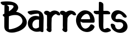 Barrets Font