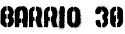 Barrio 30 Font