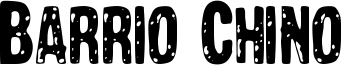 Barrio Chino Font
