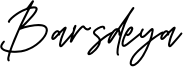 Barsdeya Font