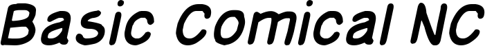 Basic Comical Italic NC.ttf