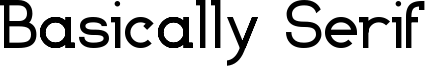 Basically Serif Font