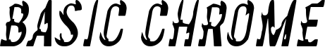 Basic Chrome Font