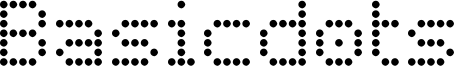 Basicdots Font