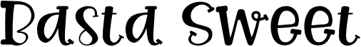 Basta Sweet Font