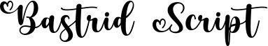 Bastrid Script Font