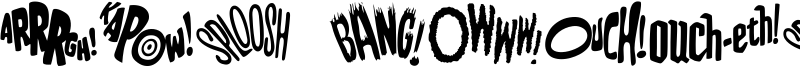 Bat Fight Font