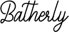 Batherly Font