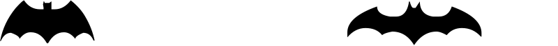 Batman Logo Evolution TFB Font