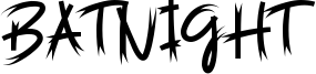 Batnight Font