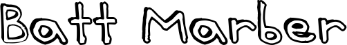 Batt Marber Font
