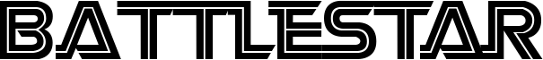 Battlestar Font