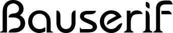 Bauserif Font
