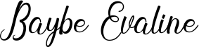 Baybe Evaline Font
