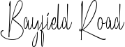 Bayfield Road Font