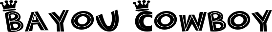 Bayou Cowboy Font
