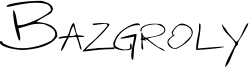 Bazgroly Font