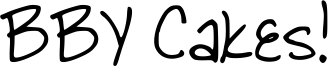 BBY Cakes! Font