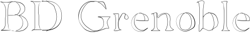 BD Grenoble Font