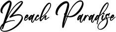 Beach Paradise Font