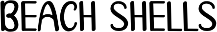Beach Shells Font
