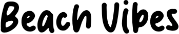 Beach Vibes Font
