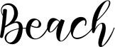 Beach Font