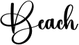 Beach Font