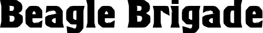 Beagle Brigade Font