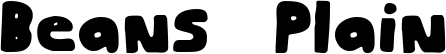 Beans Plain Font