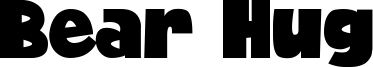 Bear Hug Font