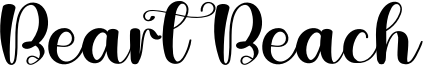 Beart Beach Font