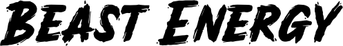 Beast Energy Font