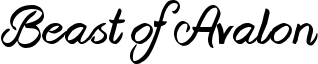 Beast of Avalon Font