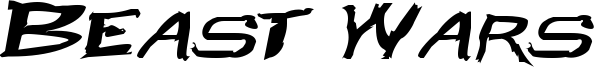 Beast Wars Font