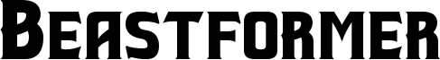 Beastformer Font