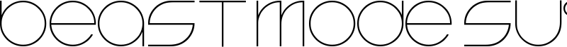 Beast Mode Suite Font