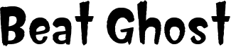Beat Ghost Font