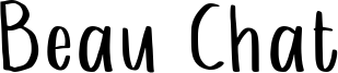 Beau Chat Font